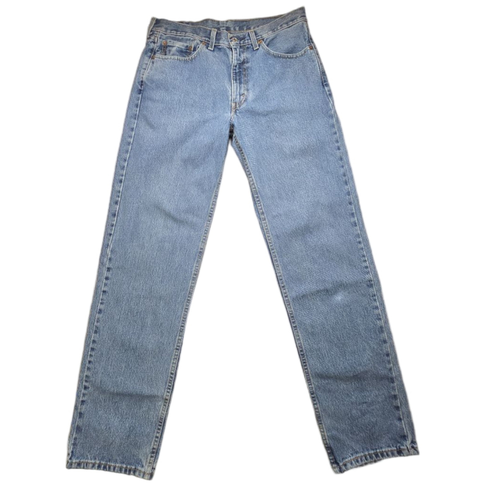 Levi’s 550 Relaxed Fit Jeans 32x34 Light Wash Blue Denim Classic Men’s - Picture 2 of 14
